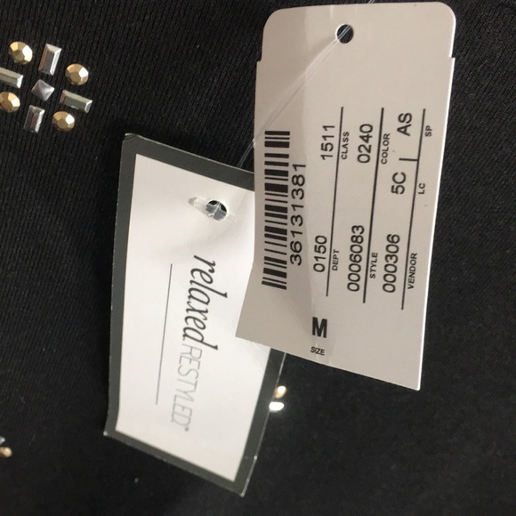 Brand New With Tags Christopher & Banks Black Shirt - Picture 6 of 6